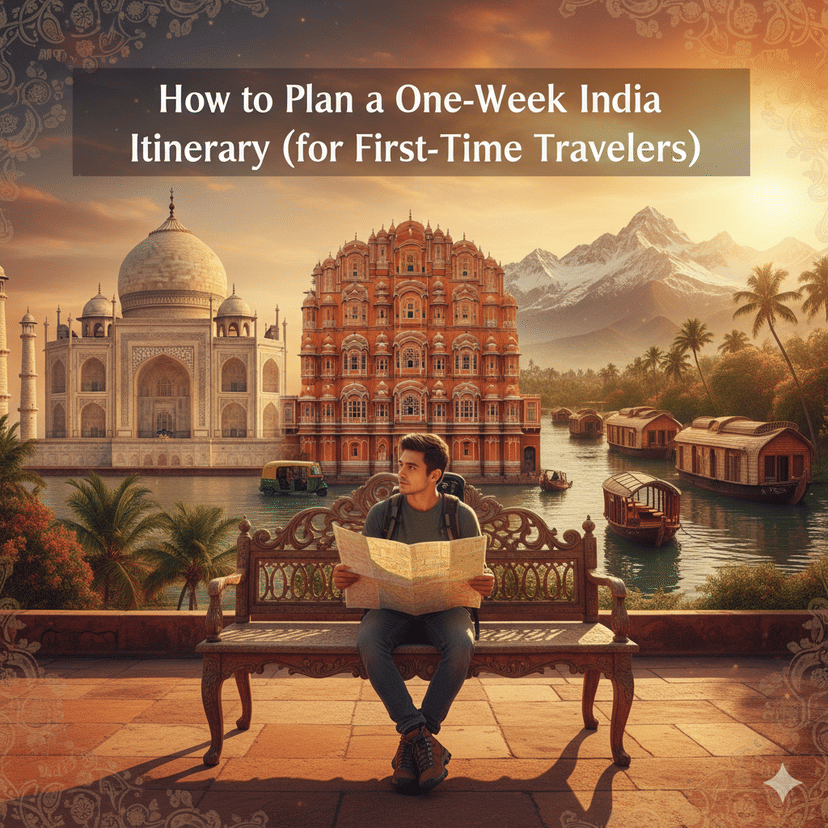 How to Plan a One-Week India Itinerary (for First-Time Travelers)
