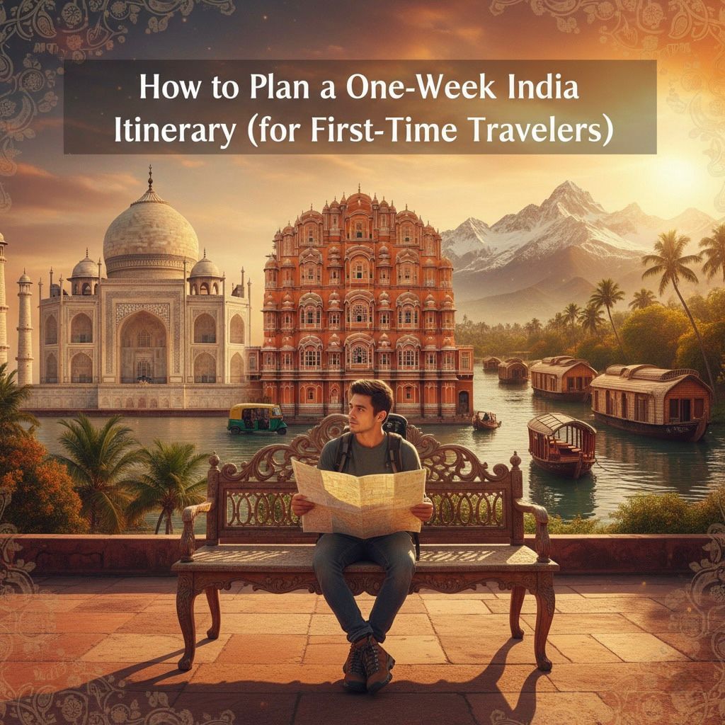 How to Plan a One-Week India Itinerary (for First-Time Travelers)