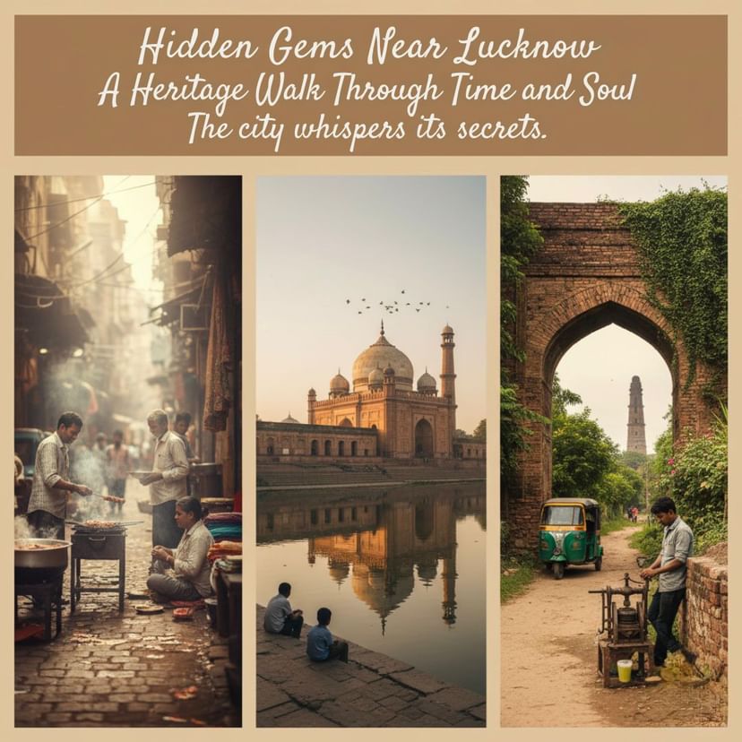 Hidden Gems Near Lucknow: A Heritage Walk Through Time and Soul